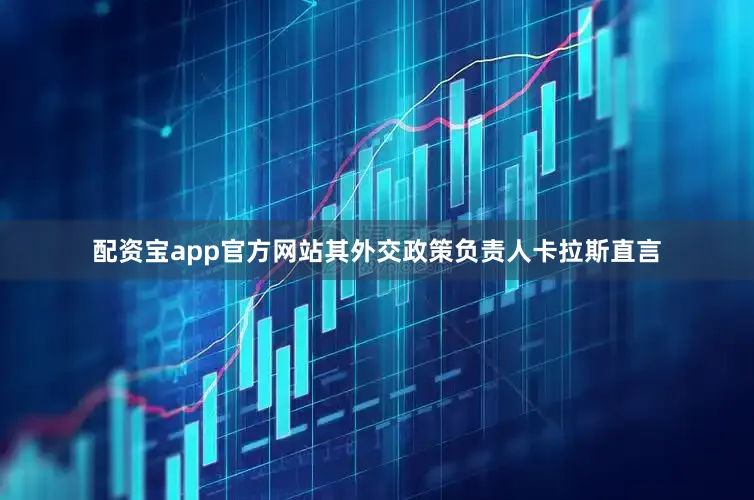 配资宝app官方网站其外交政策负责人卡拉斯直言