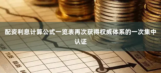 配资利息计算公式一览表再次获得权威体系的一次集中认证